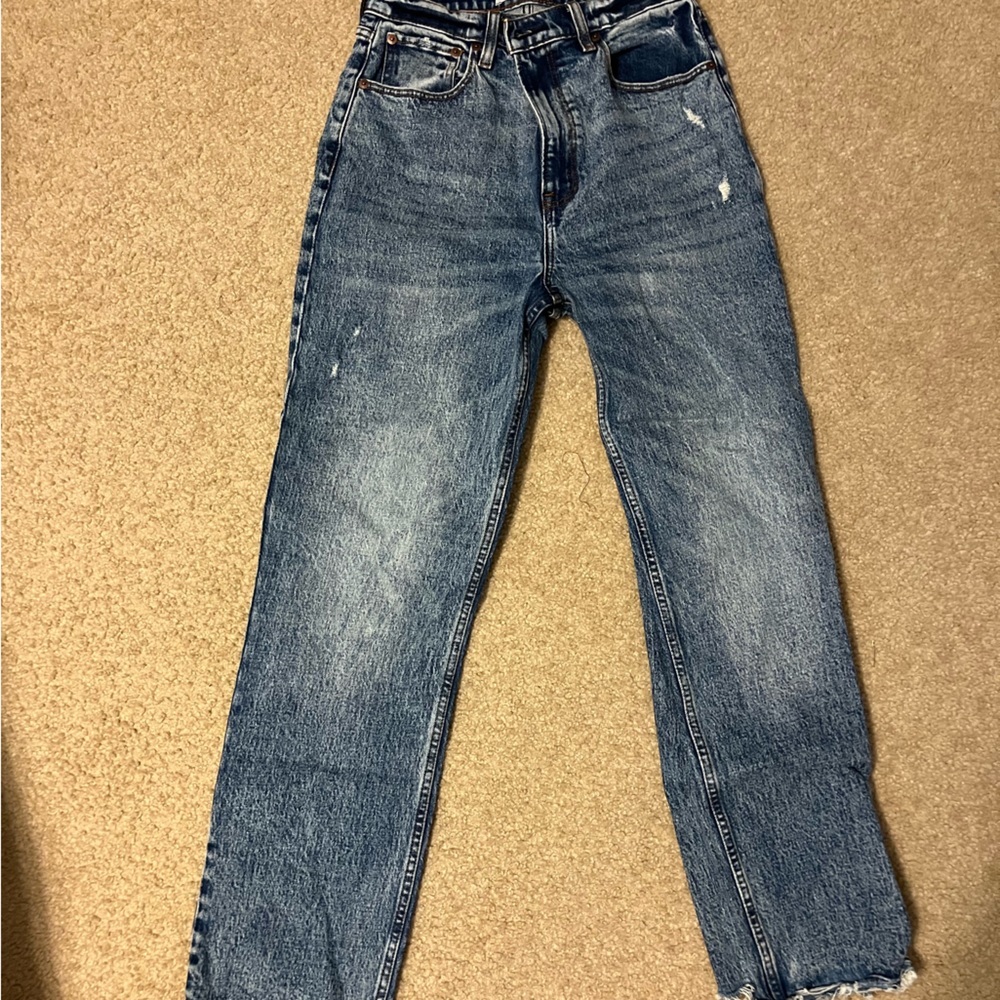 Abercrombie and fitch Straight cut jeans